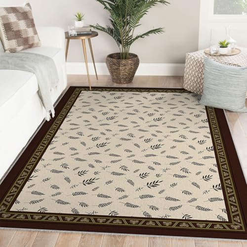 Tapis moderne 180x240cm style mosaïque abstraite douce - 4