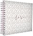Produktbild Hama Fotoalbum 28x24 cm (Spiral-Album mit 40 weißen Seiten, Fotobuch zum Selbstgestalten und Einkleben, Hochzeitsalbum für bis zu 80 Fotos im Format 10x15 cm) beige/weiß