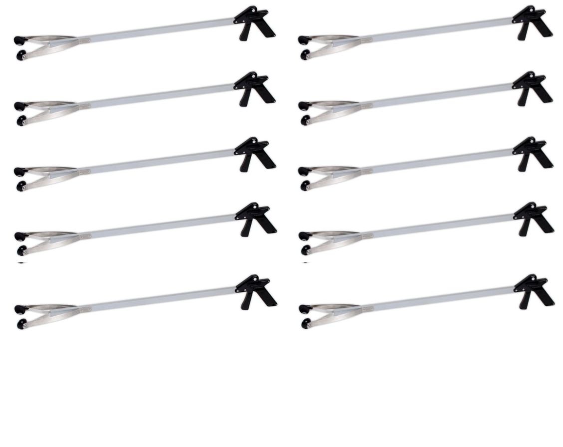 40-Inch EZ Reacher Pick-Up Tool - Pack of 10
