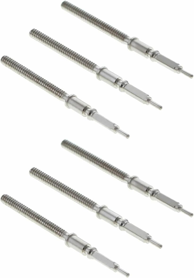Ewatchparts 6 Winding Stem Compatible with Tudor Watch