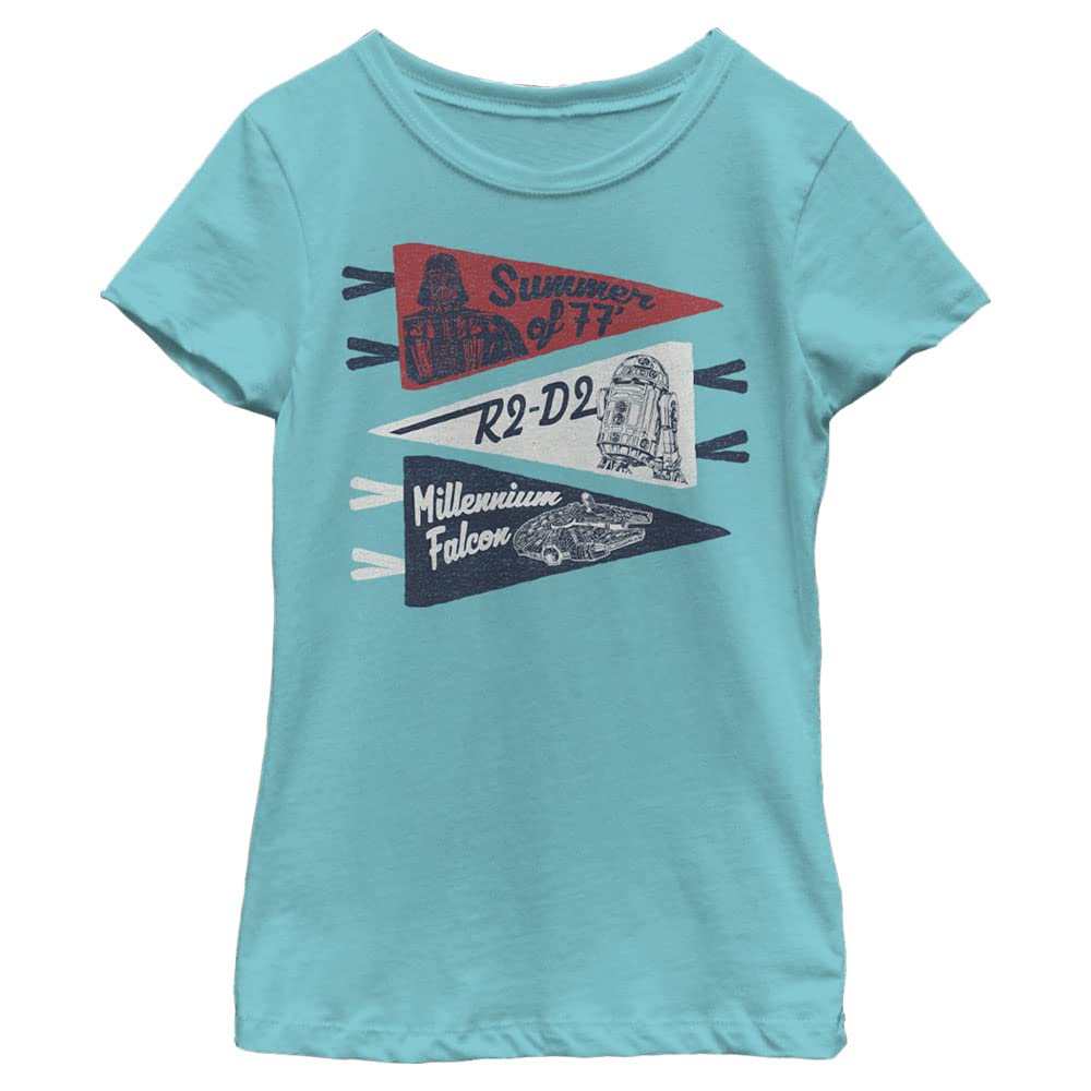 STAR WARS Letnia 77 dziewczęca koszulka z krótkim rękawem