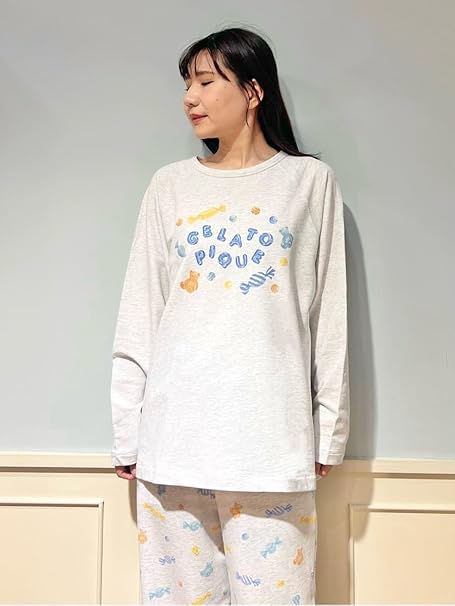 新品タグ付♡ジェラートピケ キャンディワンポイントロンT&ロングパンツ上下セット Amazon.co.jp: [ジェラート ピケ] キャンディワンポイントロンT