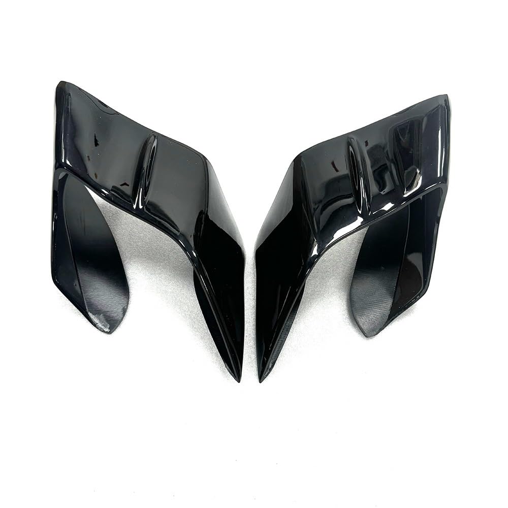 Wingletów Motocyklowych Włókna Boczne Owiewki Wing Do YZF R3 2015-2024 motocykl puszczania samolotów R1M Winglet KIT(Glossy black)