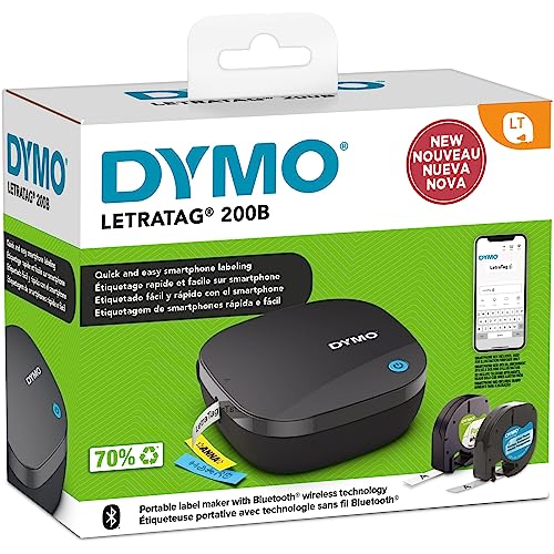 Dymo Letratag Lt-200 B Vorteilspack
