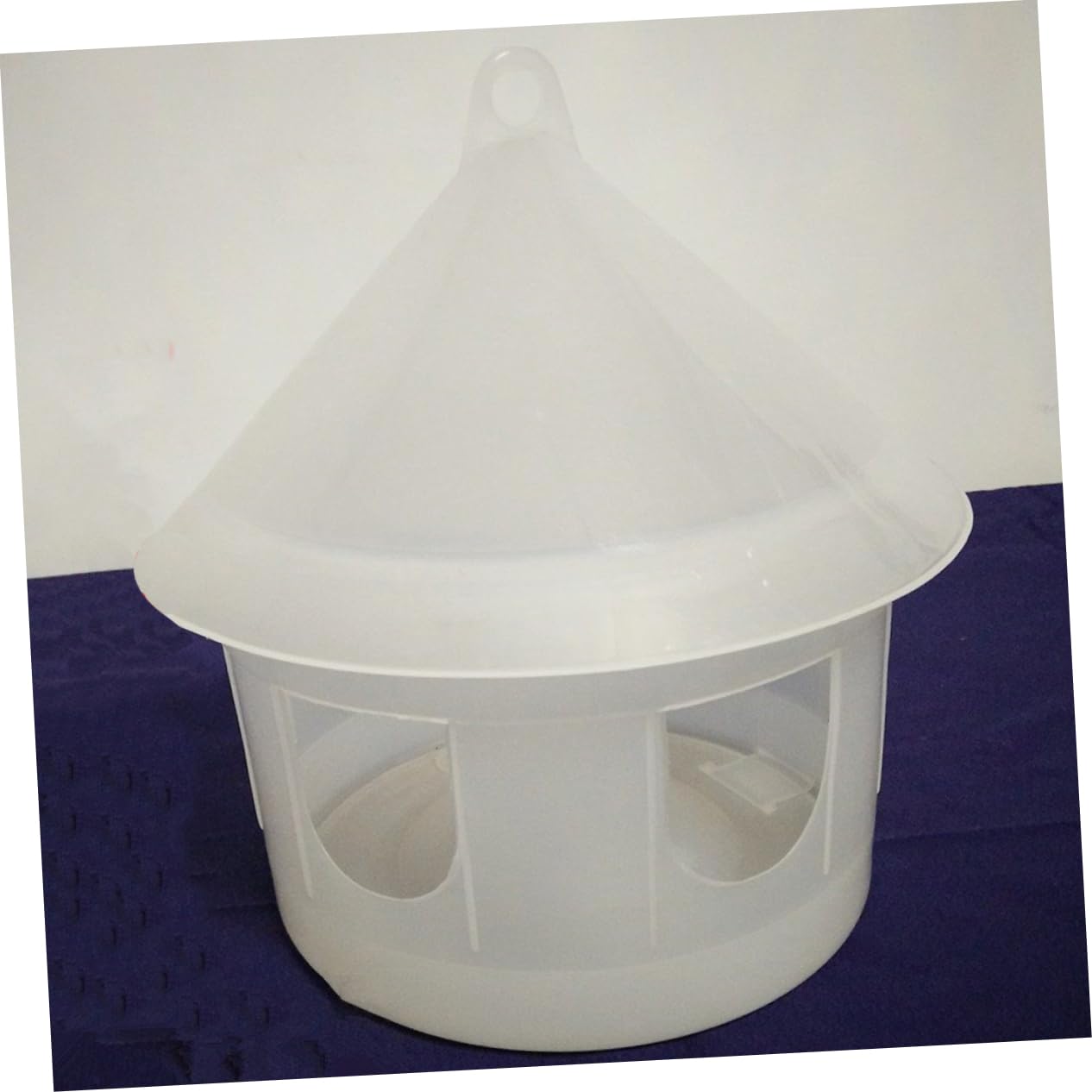 Toddmomy 2 Comederos para Pájaros para Exteriores De Plástico Antiderrames Resistentes A La Intemperie.