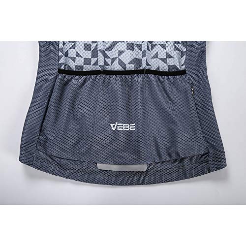 image for VEBE Women Cycling Jersey Short Sleeve Mountain Bike Tights Clothing B