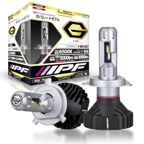 IPF ヘッドライト H4 ロー&ハイビーム 12V用 6インチ 中古 IPF ヘッドライト H4 ロー&ハイビーム 12V用 6インチ 中古 IPF