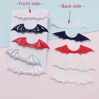 Amazon.co.jp: 15 個 15*60 ミリメートル革悪魔リトルコウモリの