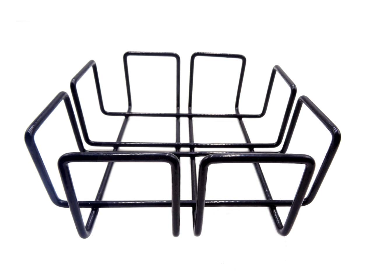 Deluxe Heavy Duty Stainless Steel Wire Napkin Holder - Black