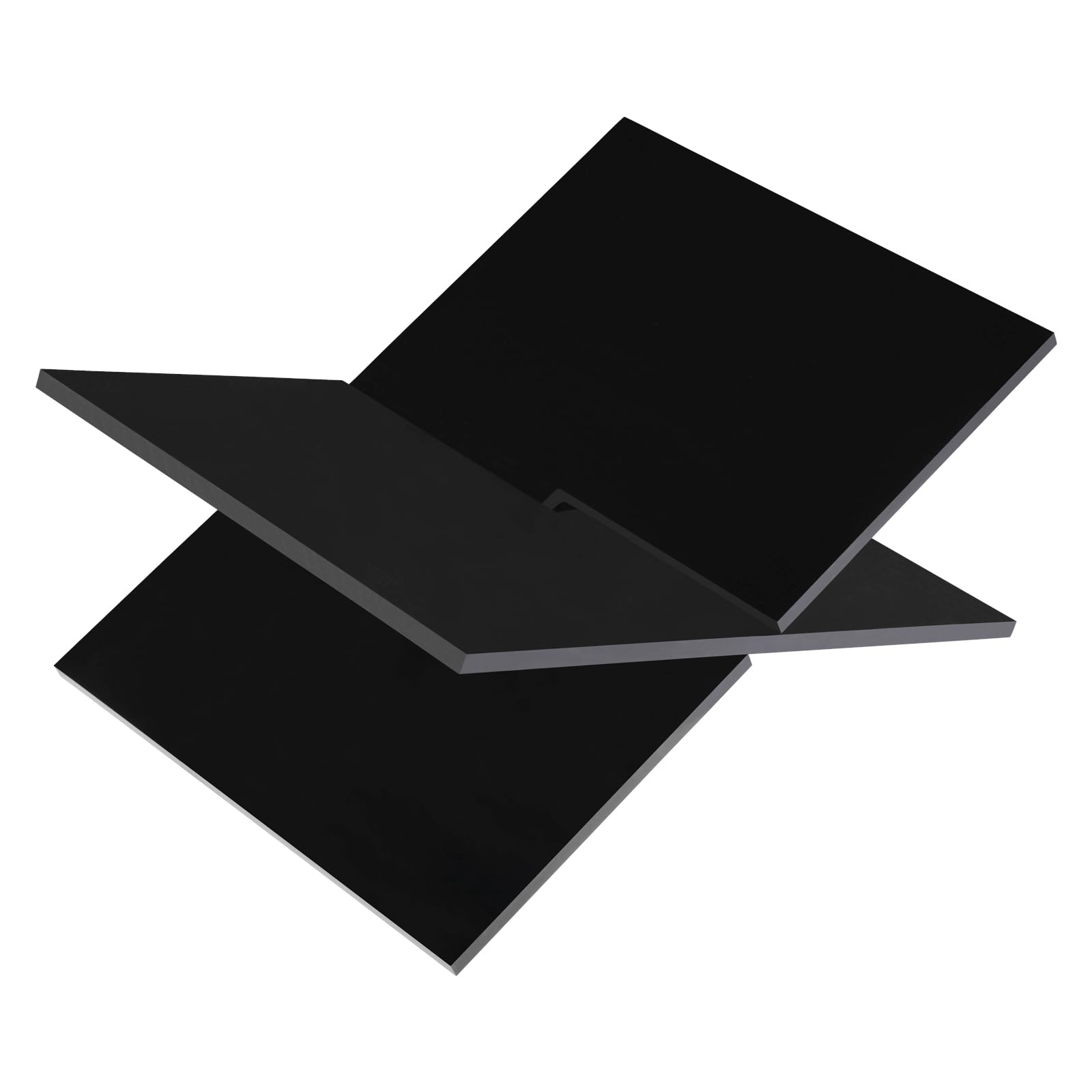 Libreria in acrilico – cornice a croce in acrilico nero – Espositore e lettura – Adatto per arte, Bibbia, libro di cucina, cavalletto, riviste