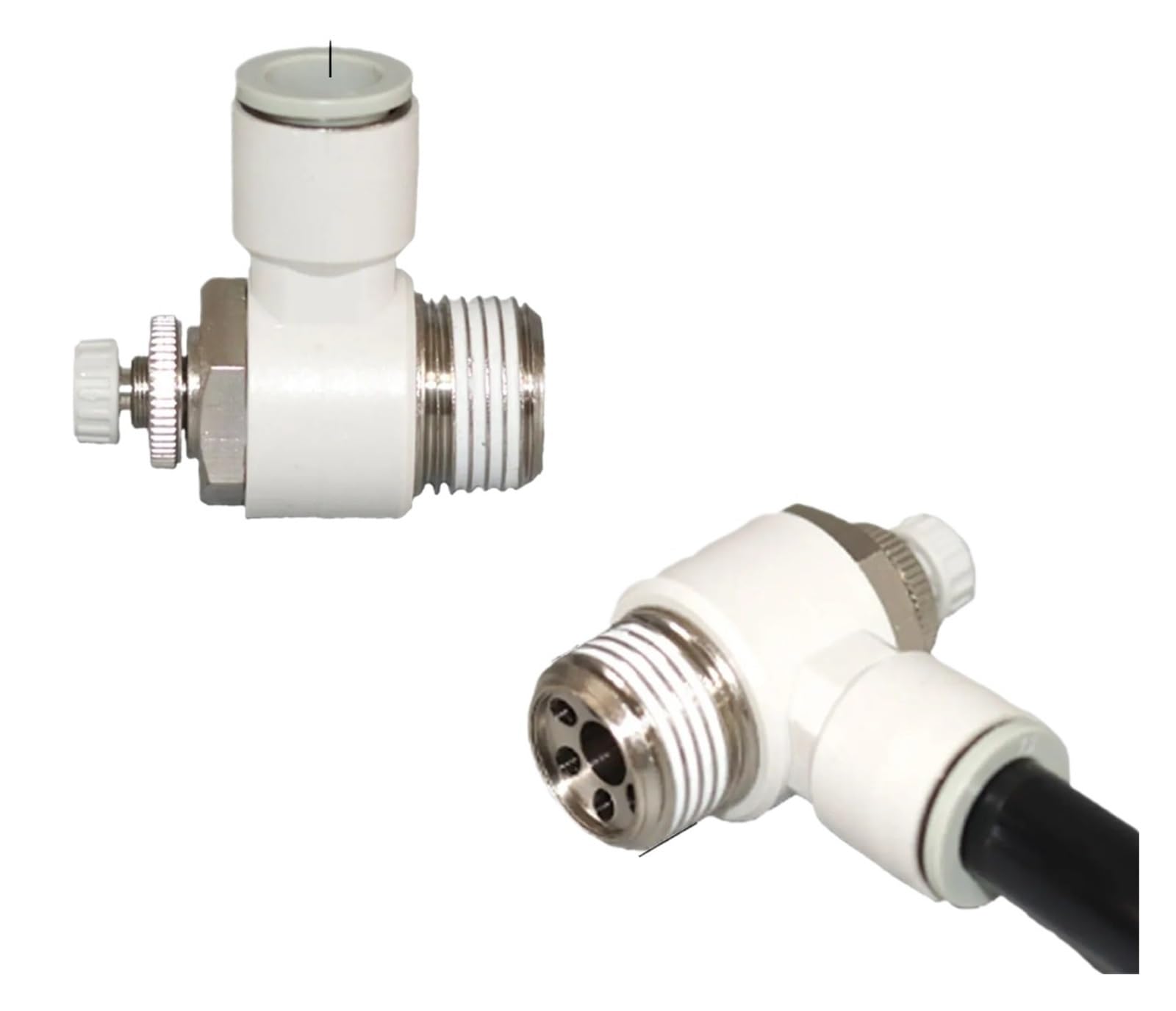 Pneumatischer Luftanschluss, PCF/PL/PLF/BC, 4 mm, 6 mm, 8 mm, 10 mm, 12 mm, Gewinde 1/8 1/4 3/8 1/2, Schlauchverbinder, Schnellverbinder, 1 Stück (OD12mm-3l8,BC)
