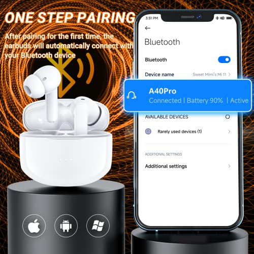 Unyblie-Auriculares-Bluetooth-53-Auriculares-Bluetooth-con-4-Mic-ENC-Reduccion-de-Ruido-Auriculares-Inalambricos-en-Ear-IPX6-Impermeable-36-Horas-Reproduccion-Touch