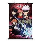 Mxdfafa Anime Fabric Wall Scroll Poster 16 X 23 Inches