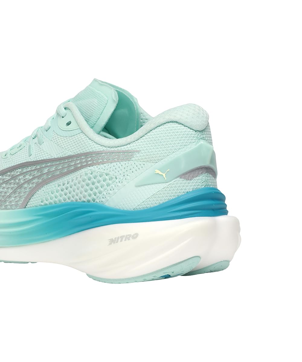 Puma Damen Deviate Nitro 3 WNS Mint Melt-Speed BlueSchuhe