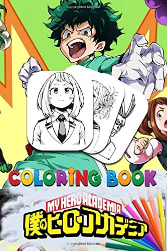 Buy My Hero Academia Coloring Book: Super Edition My Hero Academia ...