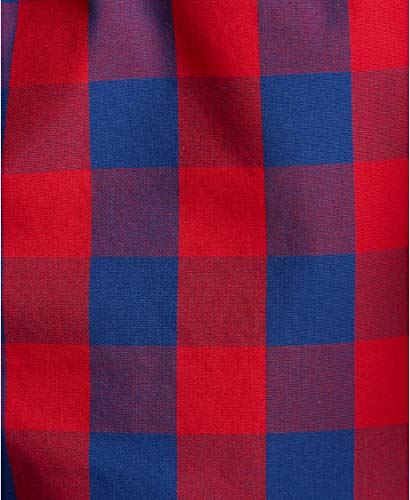 Image of Nautica Men's Soft Woven 100% Cotton Elastic Waistband Sleep Pajama Short