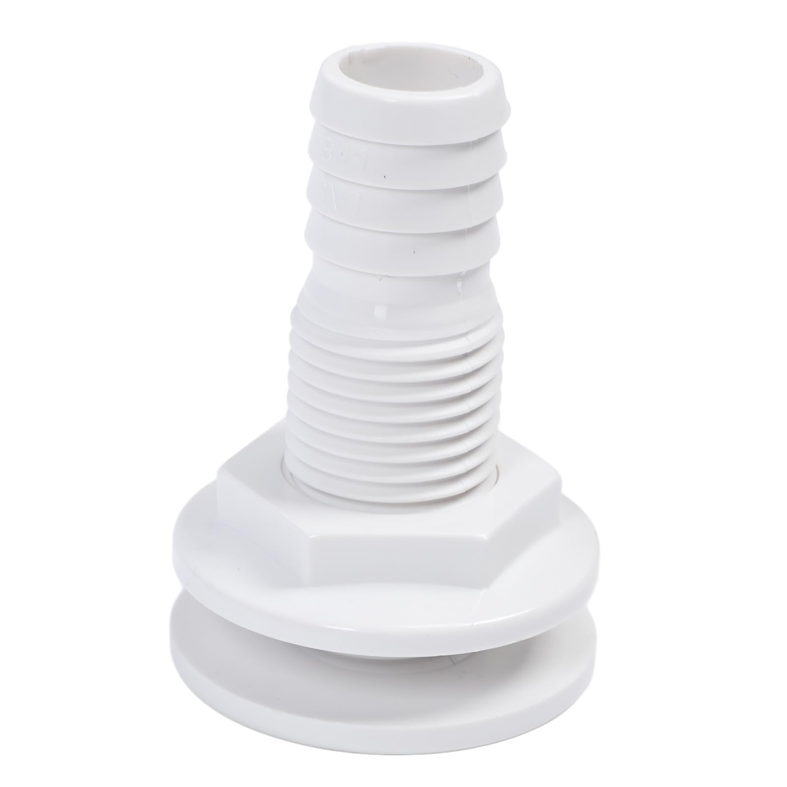 Kit d'installation de pompe de cale noir 1-1/8 pouces étanche, tuyau de pompe de cale à installation facile pour pompes de cale avec sortie de 1-1/8 pouces, kit de plomberie pour pompe de cale