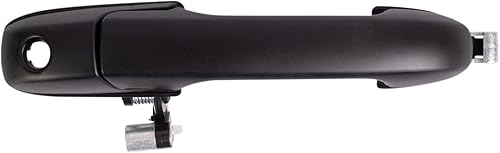 Miniatura 758 de TRQ Manija de puerta exterior delantera izquierda plateada para el lado del conductor compatible con Nissan 370Z 2009-2017