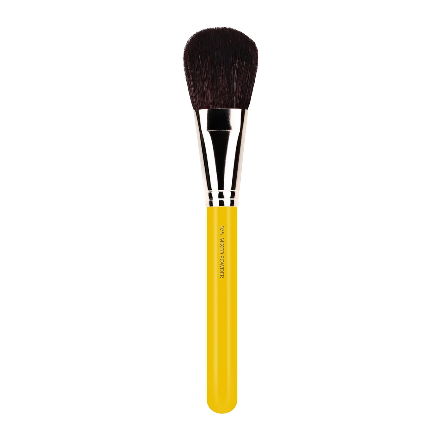 Bdellium Tools Professional Makeup Brush - Studio Series 975 Mixed Powder - With Soft Synthetic Fibers, For Powder Application (Yellow, 1pc)