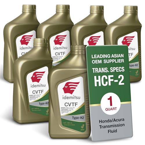 Idemitsu CVT HCF-2 Transmission Fluid for Honda – 1 Qt, 6 Pa...
