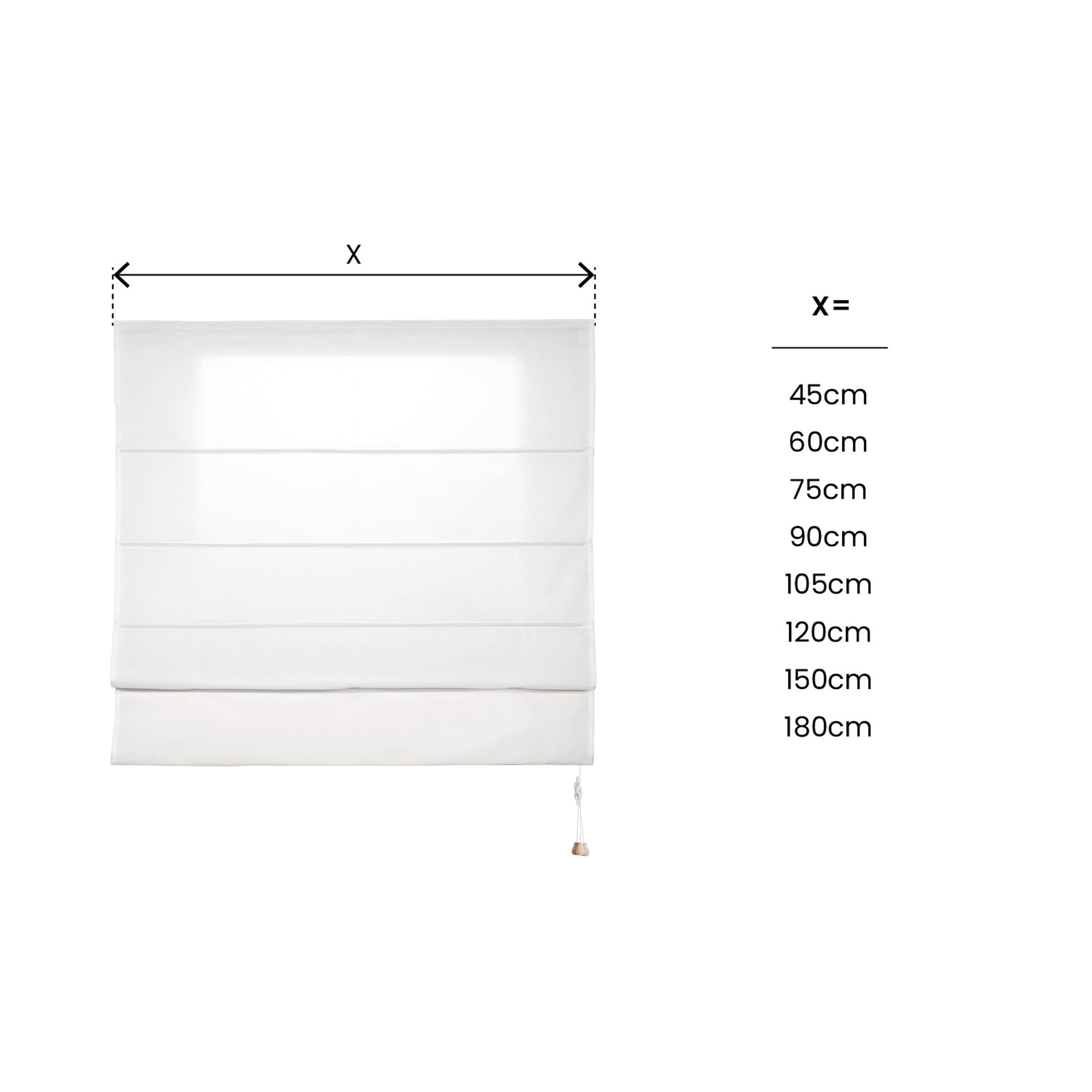 STOR PLANET | Tende a Pacchetto Per Finestra con Aste, Tende Soggiorno, Salotto, Camera da Letto, Cucina. Tende Transparenti per Interni: Finestra e Porta | Con Aste Crudo, 120x175cm