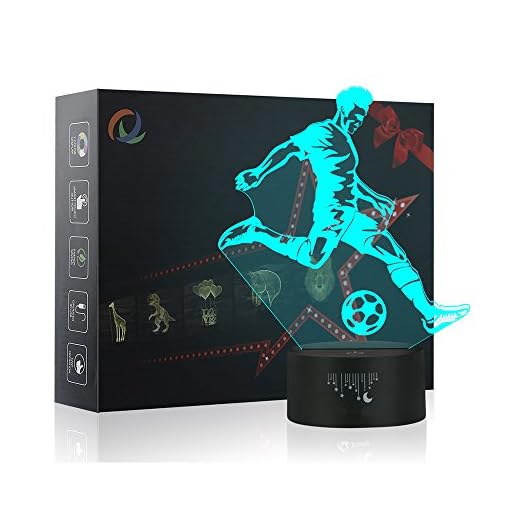 437 Krasse Tricks & Fakten für coole Jungs! Und wichtige Tipps fürs Älterwerden: Umgang mit sozialen Medien, echte & falsche Freunde, Ernährung & Sport: Geschenk für Jungen, Pubertät + Bonus: 30 Witze 8 3D Fußball Nachtlicht,7 Farben Berührungssteuerung Zuhause Dekor Tischleuchte,Optische Illusion LED Nachtlampe USB Tischlampe, für Kinder Weihnachten Geburtstag beste Geschenk Spielzeug