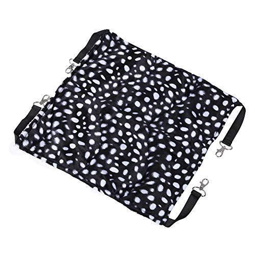 Respirável Durável Confortável Pet Rede Rede,(Lamb wool polka dot, L)