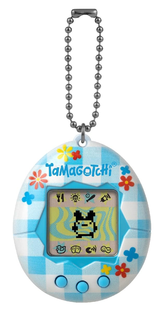 Bandai Tamagotchi Mecca Comic Original English 2017 Keychain Electronic Game