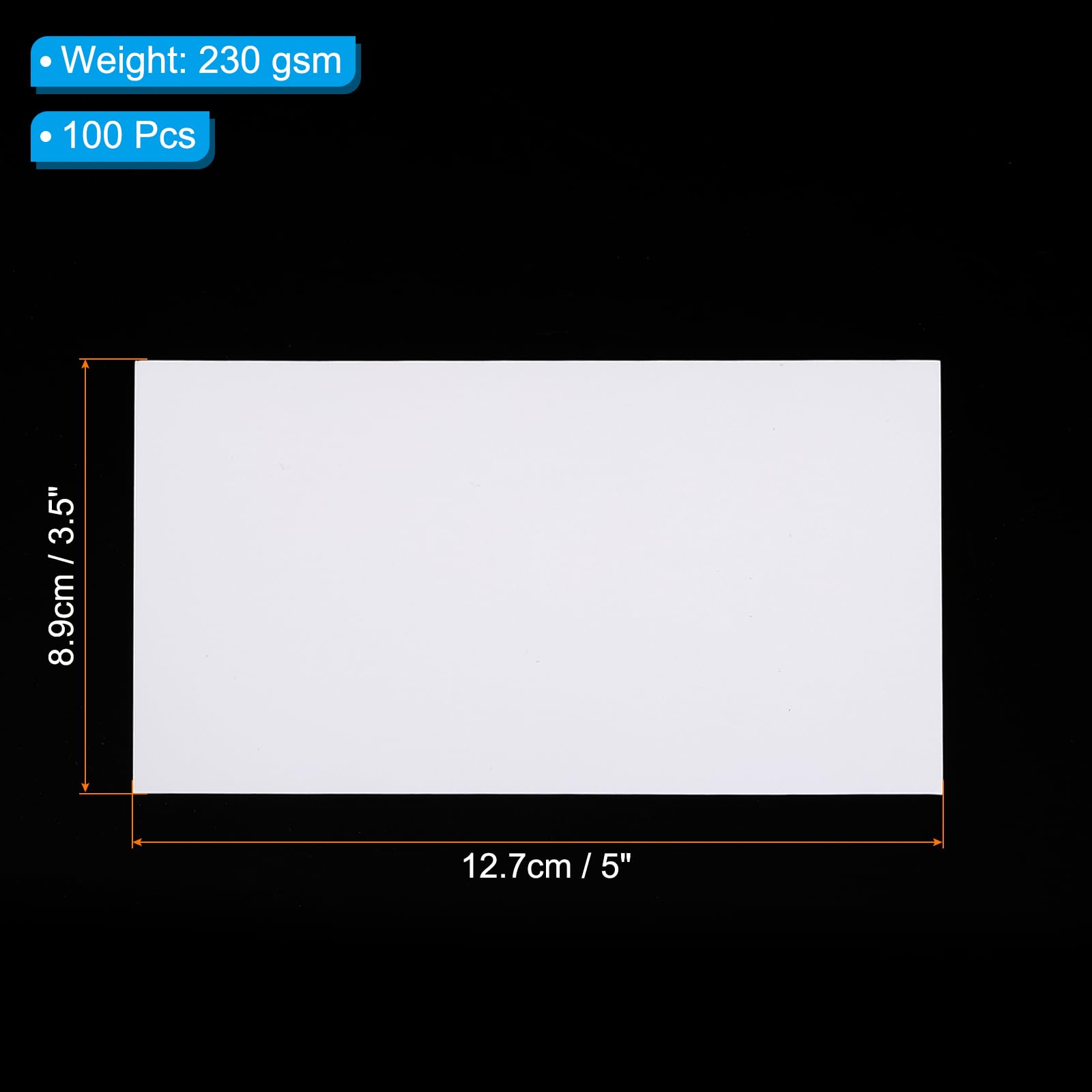PATIKIL 8"x10" Foto Papel, 100 Hojas 230 Gsm Brillante Imagen Papel Fotográfico Impresora Papel para Oficina, Hogar, Familia
