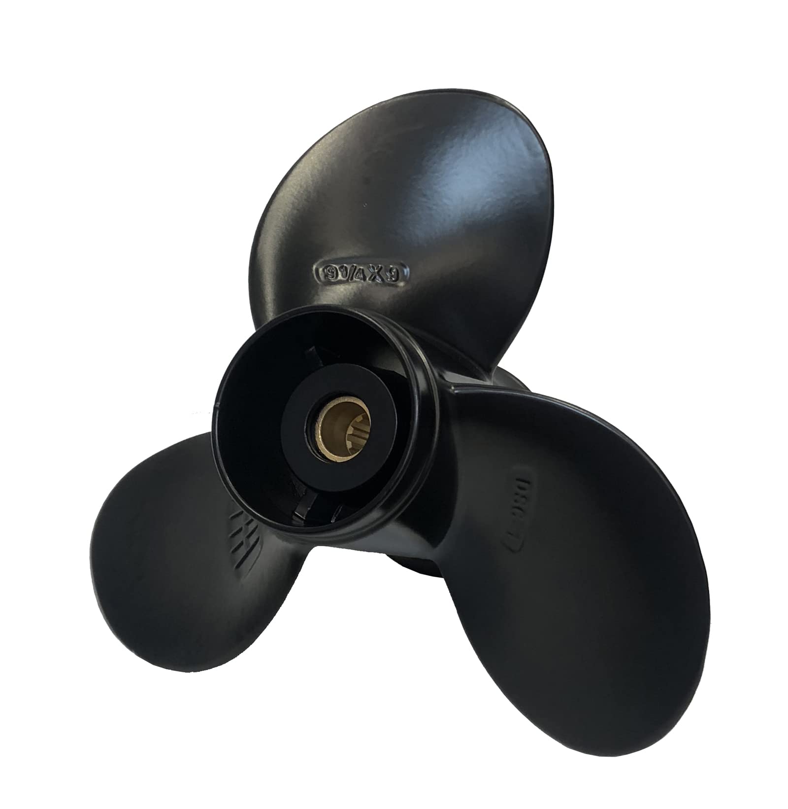 Elica in lega di alluminio per barche 9-1/4 "x 9" per motore fuoribordo Suzuki DT DF 9.9HP 15HP 20HP 58100-93723-019 9.25x9