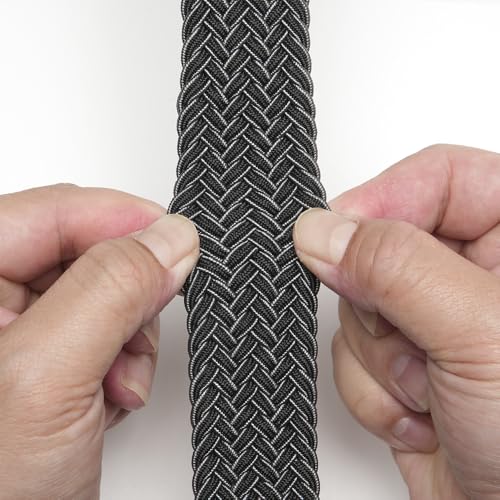 Image of Fabio Valenti Canvas Elastic Fabric Woven Stretch Braided Belts for Men Women Junior with Multicolored /Full Sizes