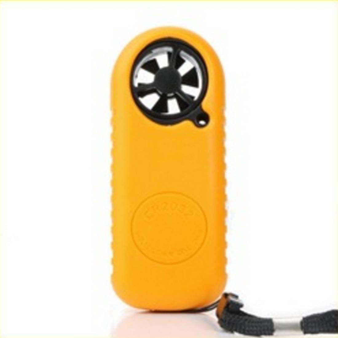 JJJ Anemometro Digitale velocità del Vento Misurazione della Temperatura della velocità di misurazione Easy di Alta precisione Piccola retroilluminazione LCD Portatile (GM816)