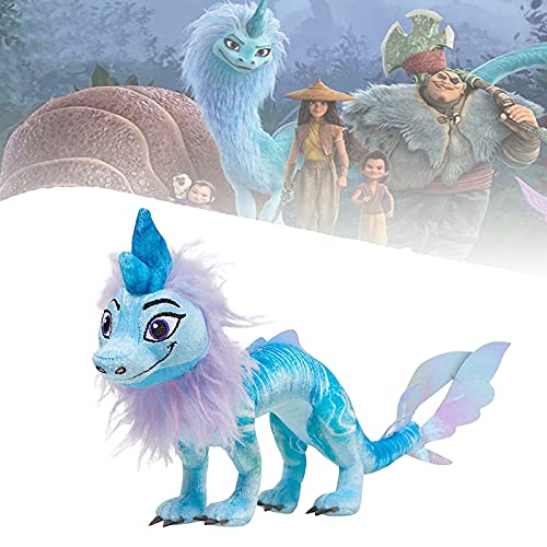 The Last Dragon Plush Toy, 17-Inch Blue Sisu Dragon Stuffed Animals Plush Toys for Boys Girls Gift (Sisu-45cm)