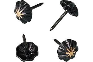 Upholstery Tacks, Furniture Upholstery Nails for Decorative, 100 PCS 7/16 inch Decorative...