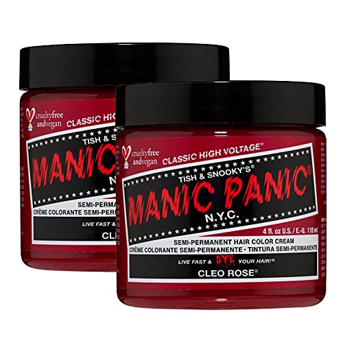 MANIC PANIC Cleo Rose Hair Dye Classic 2 Pack