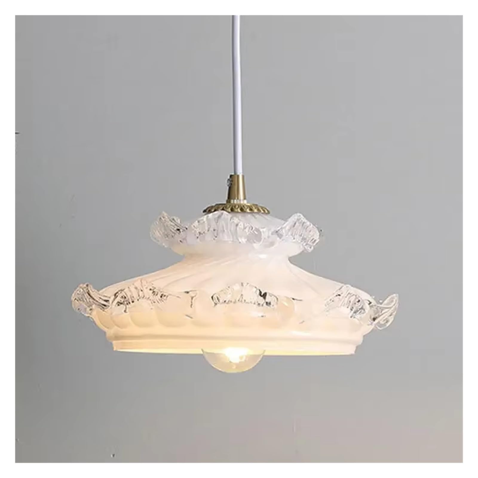 ASerZenith Minimalist Chandelier Copper Art Glass Lamp Bedroom Living Room Restaurant Study Lights Hotel Cafe Bar Lightings Fixtures