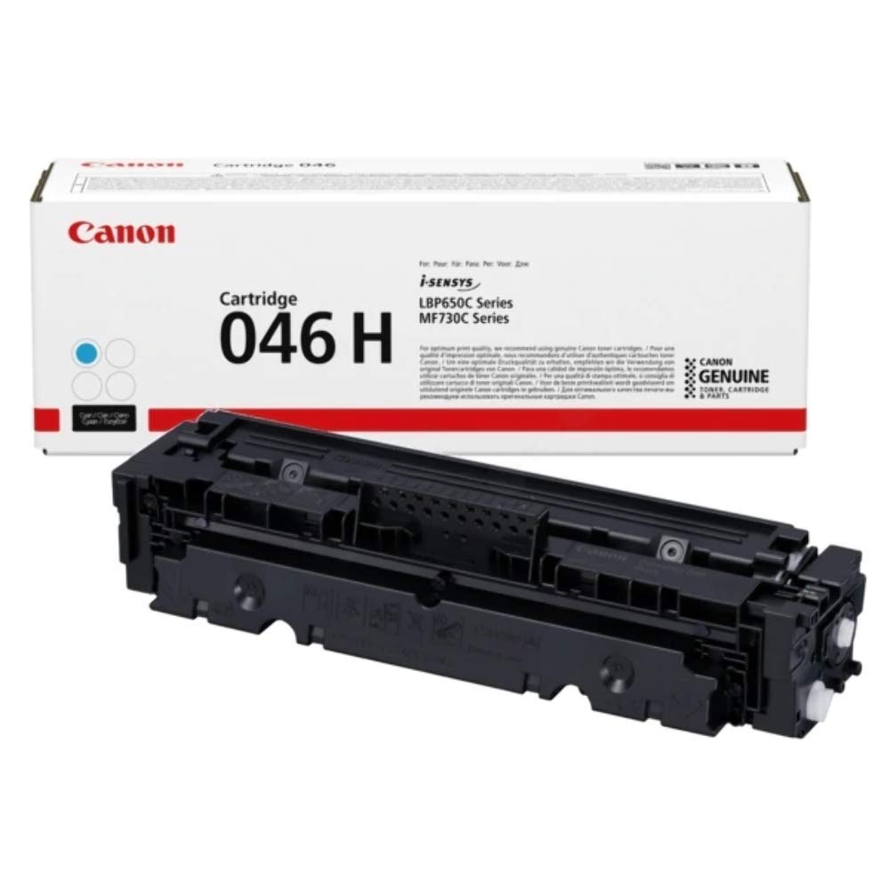 Canon Cartuccia 046 H C Toner Nero, Rendimento 5.000 Pagine, Imballo In Cartone-image