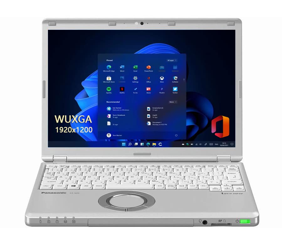 12.1 パナ 8GB 256GB CF-SZ5ADYMS I5 Win11 ノートパソコン windows11 パナソニック 中古 panasonic レッツ