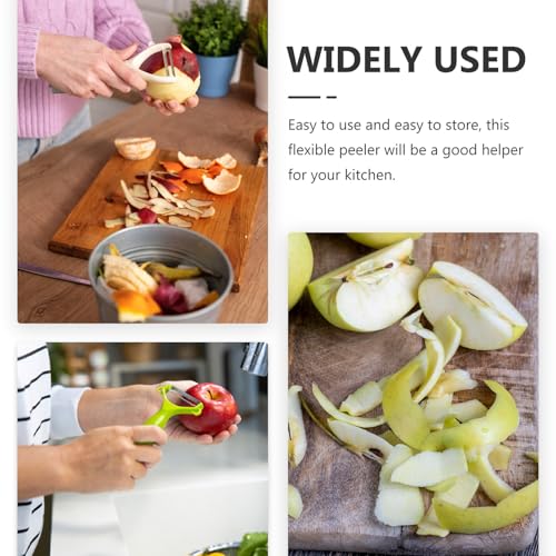 ERINGOGO 手動式フルーツピーラー ステンレス製耐錆果物削皮器 滑り止め設計 家用梨やリンゴ向け便利な手?削皮器