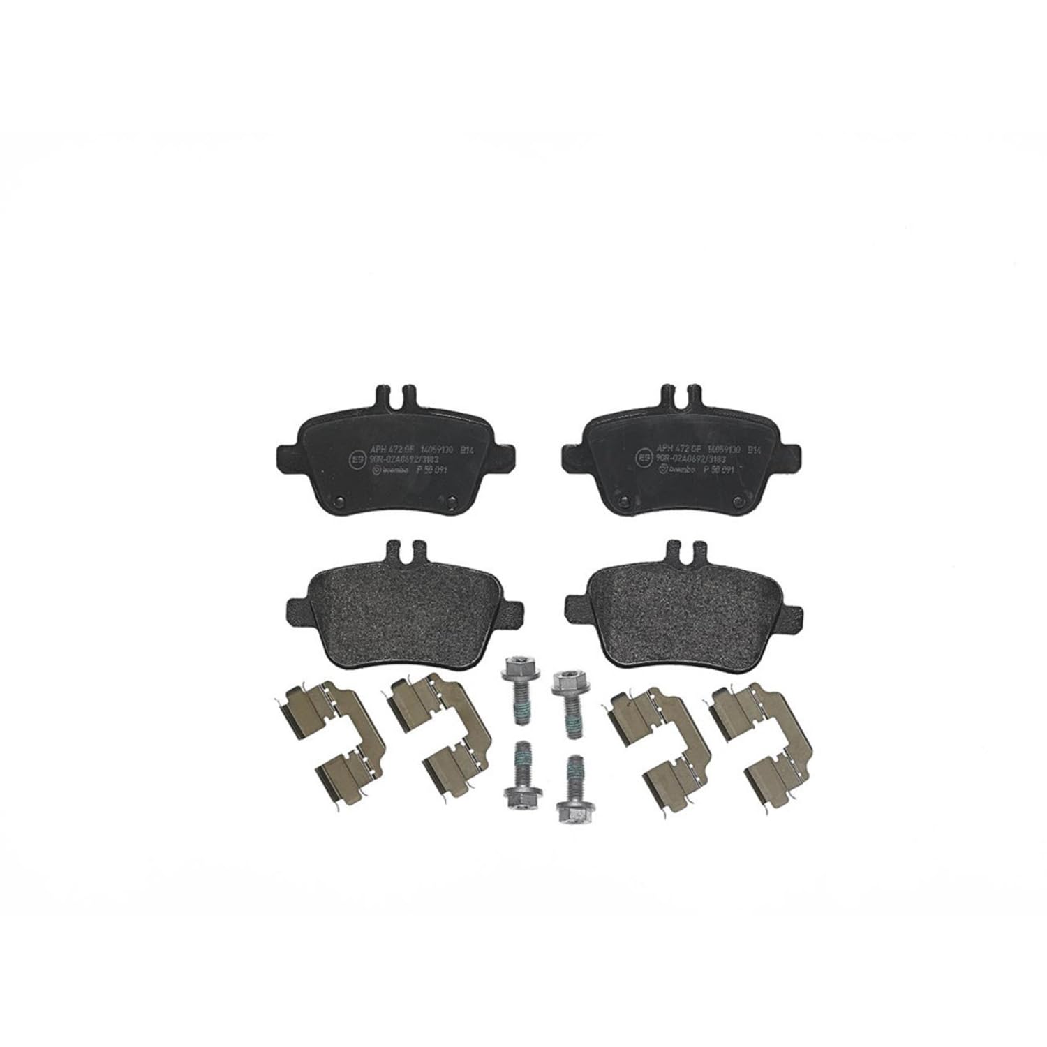 Brembo P50091 Plaquettes de Frein Arrière