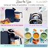 Baby Food Maker 5-in-1 Baby Food Processor with Soup Tray, Baby Puree Maker Machine, Grinder, Steamer, Touch Screen, Auto and Manual Blend, Bottle Warmer