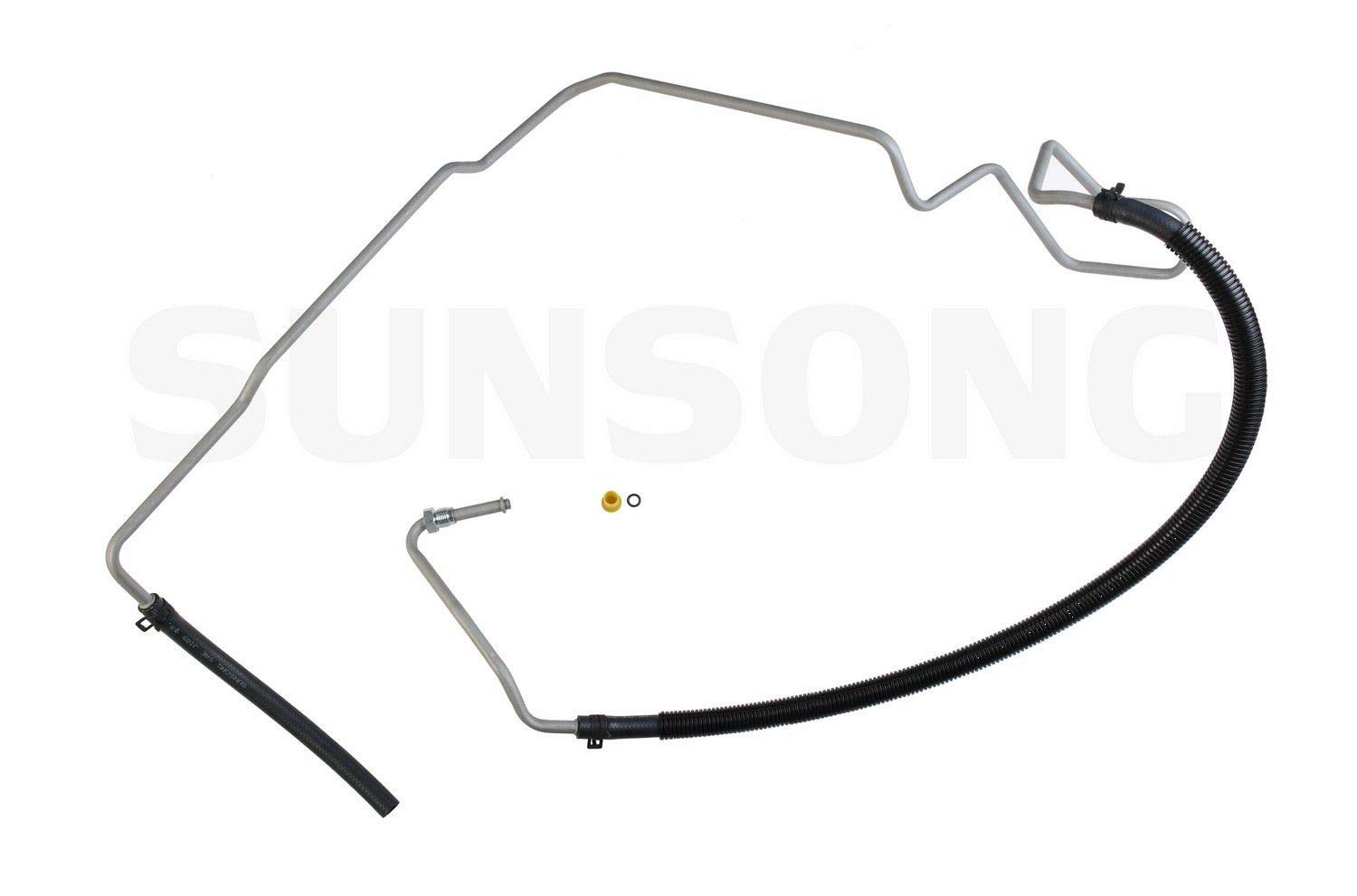 Amazon.com: Sunsong 3402237 Power Steering Return Line Hose 