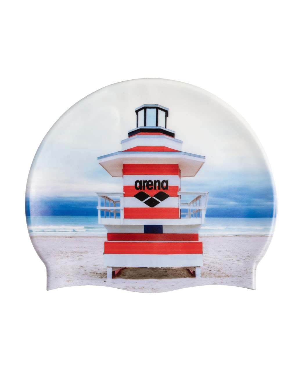 Arena HD Unisex Adult Elastic Silicone Swim Cap for Men and Women, Fitness Swimming Gear Soft and Stretchy Pool Bathing Cap