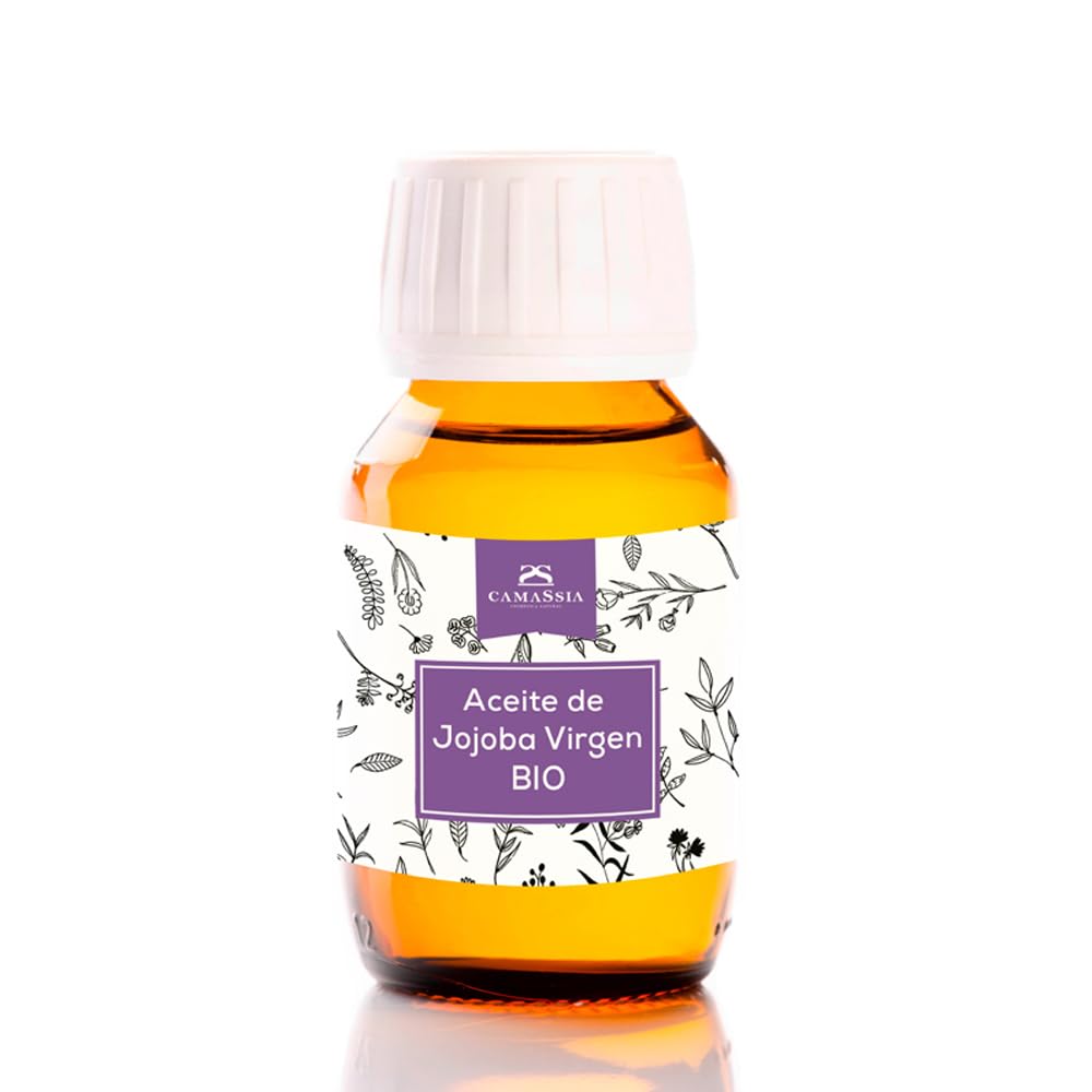 Camassia Aceite de Jojoba virgen BIO | Aceites vegetales | De primera presión en frío de agricultura ecológica | 250ml