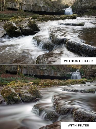 image for Tiffen 82VND 82mm Variable Neutral Density Camera Filter|2 to 8-Stop|L