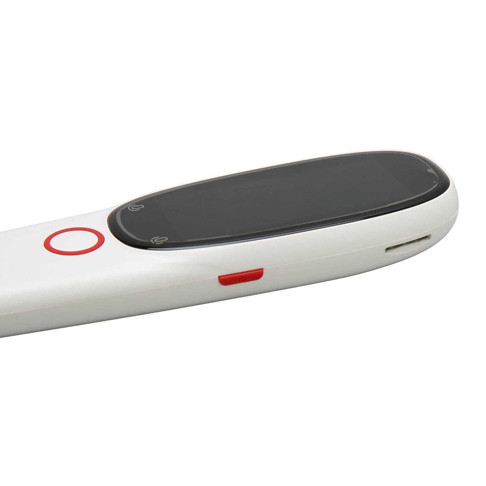 Hyuduo Dispositivo Traduttore Intelligente, Penna di Scansione Multilingue con Touch Screen, Batteria da 1150 MAh, Traduzione in Tempo Reale per i Viaggiatori