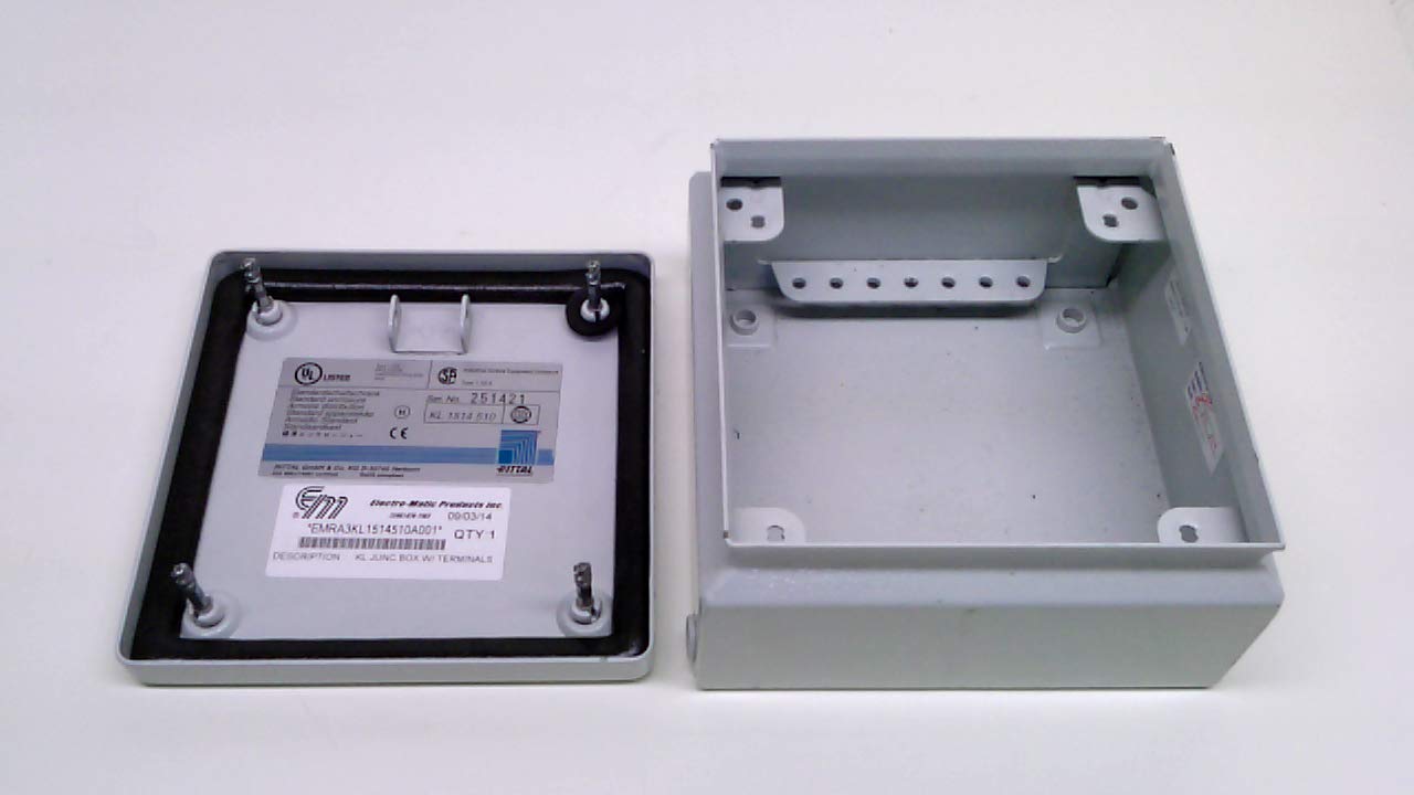 Rittal kl - Caja bornes kl l 150x150x80 ral7035