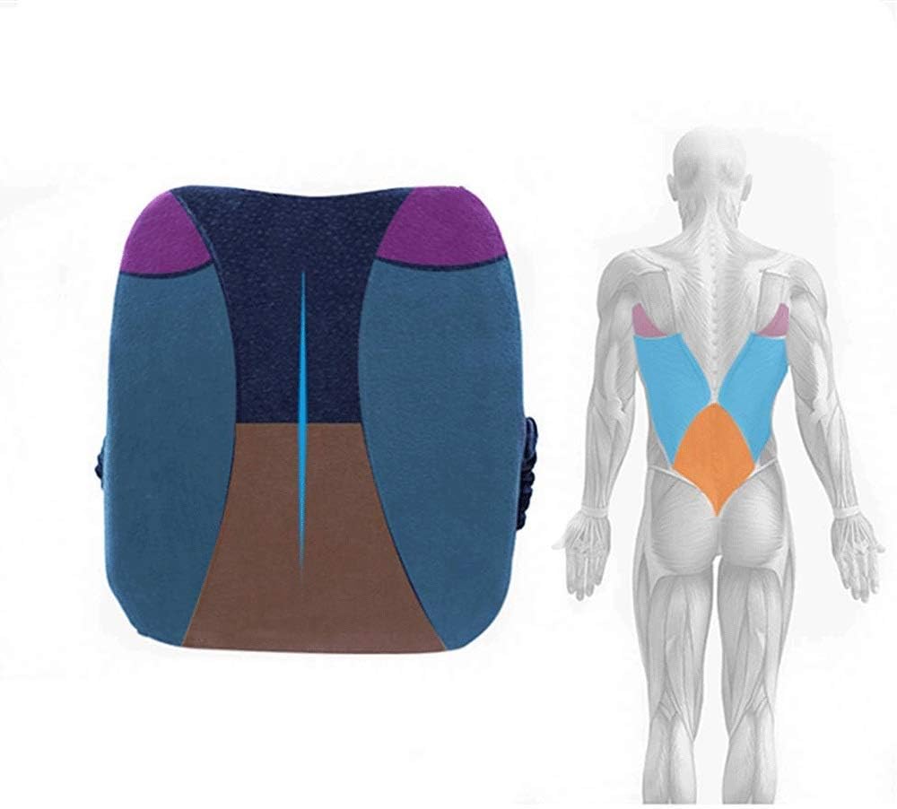 JSEIAJB Lumbar Pillow-Memory Cotton Waist Office Waist Pad Chair Waist Back Cushion Seat Lumbar Car Seat Lumbar Support