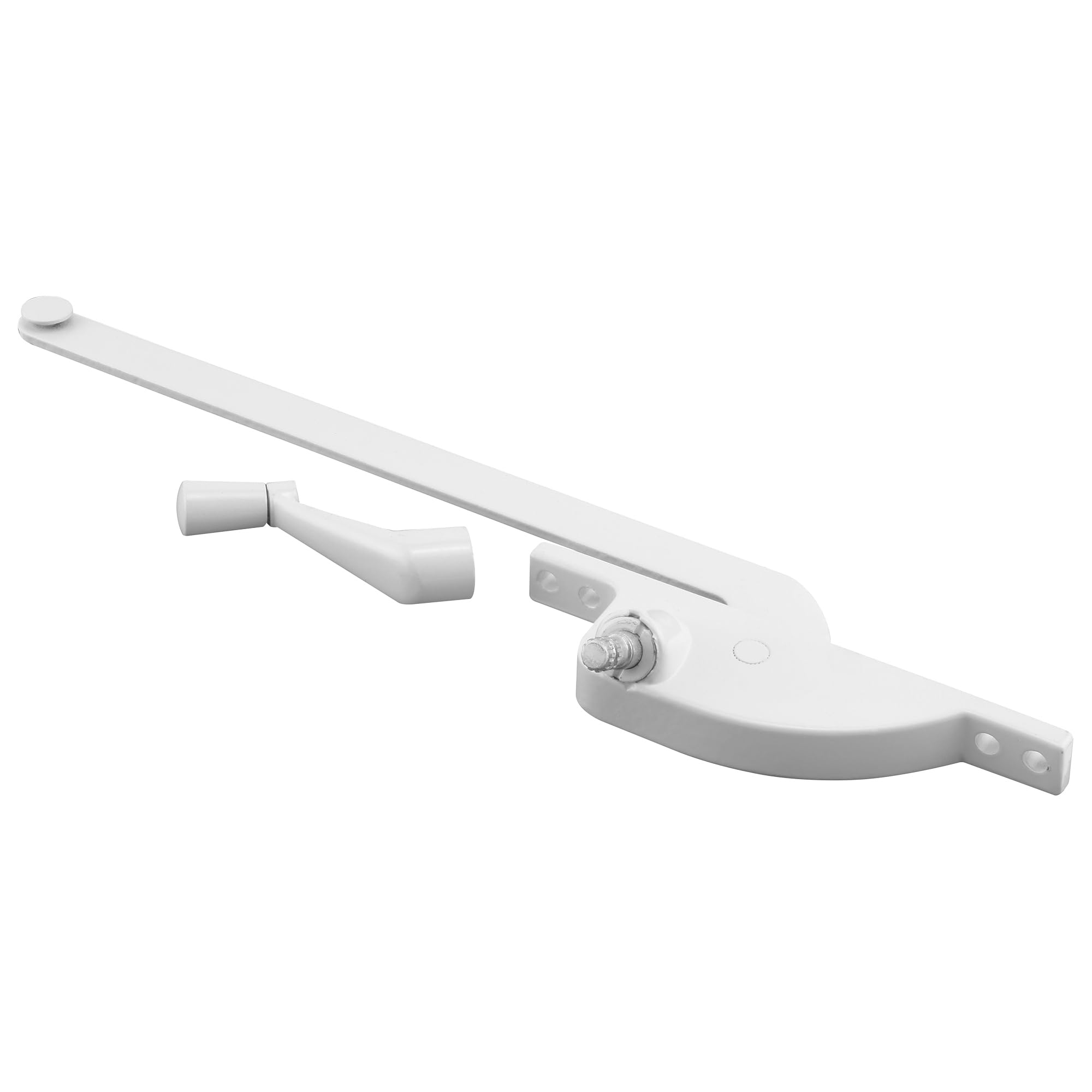 Prime-Line Ürünler H 3709 Prime Line Sağ El Gözyaşı Damlası Tarzı Kanatlı Operatör 22,86 cm L, Kalıp Döküm Çinko, 22,86 cm, Beyaz