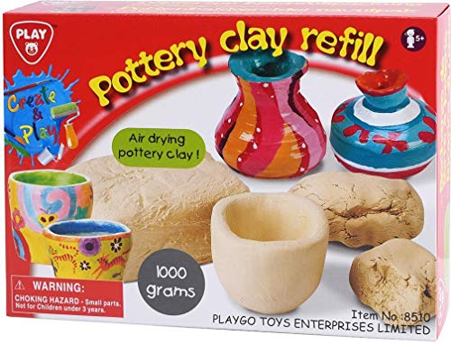 Besttoy Argile de poterie Séchage à l'air 600 g